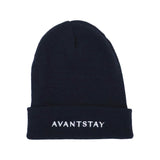 "Snow Day" Navy Beanie