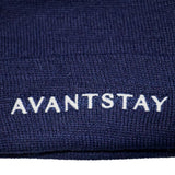 "Snow Day" Navy Beanie